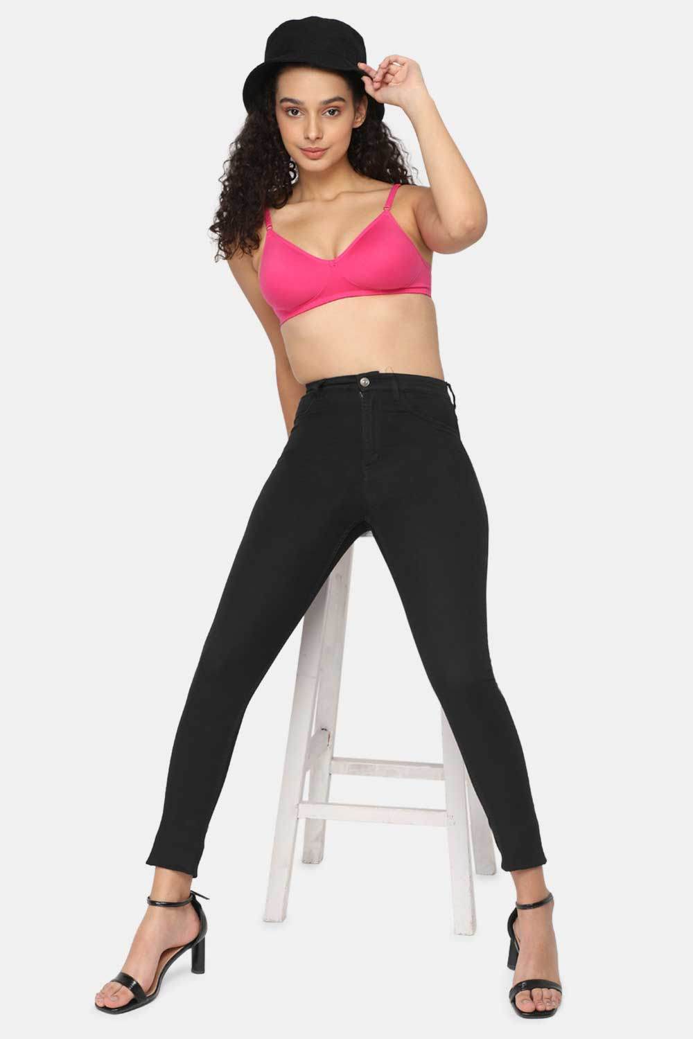 Naidu Hall Medium Coverage Non-Padded T-Shirt Bra - Candi - Naidu Hall Family Store