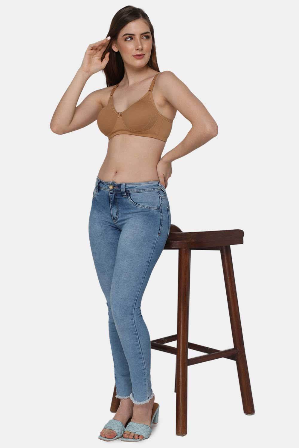 Everyday Full Coverage Non-Padded Intimacy T-Shirt Saree Bra - DEFC - Naidu Hall Family Store