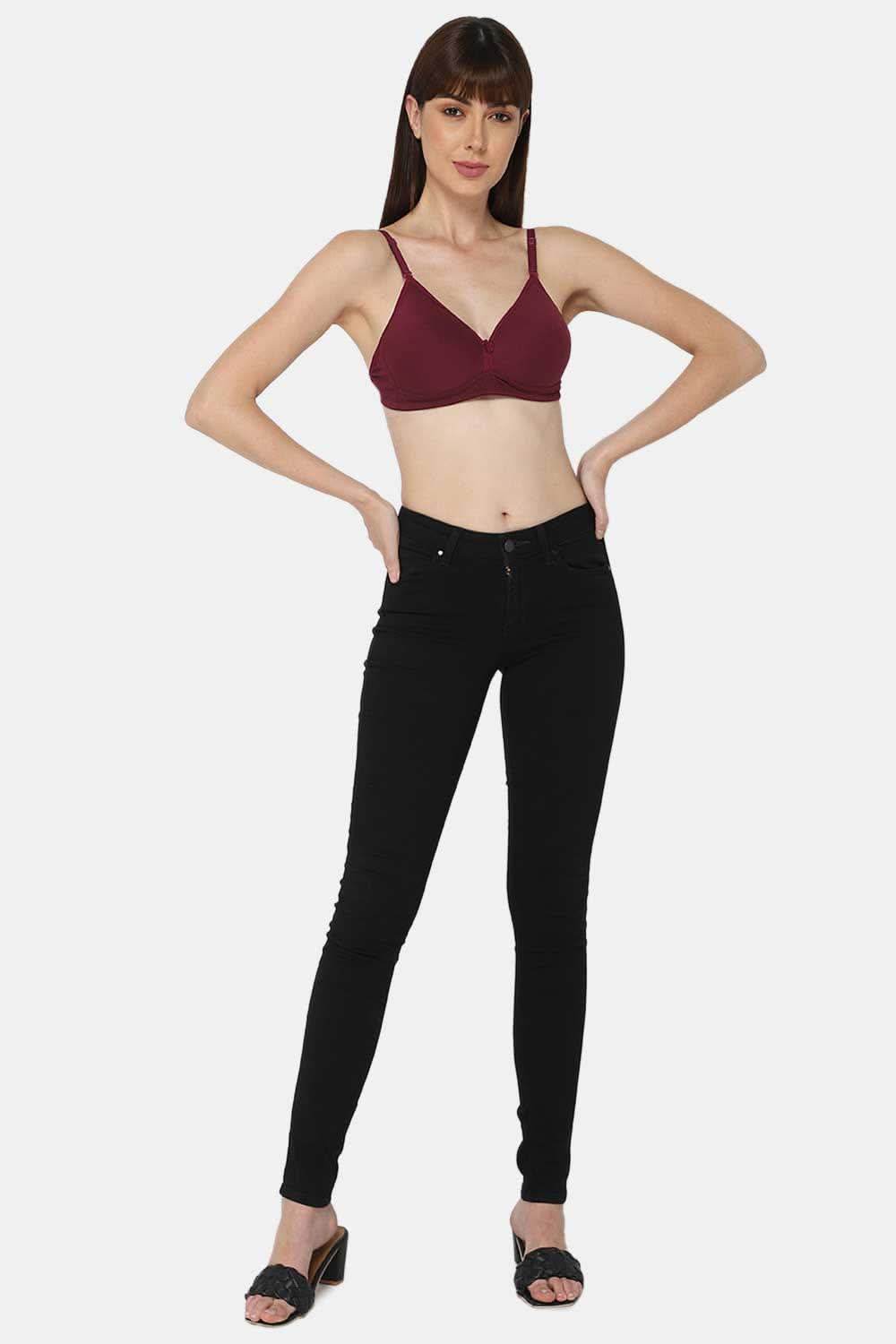 Medium Coverage Non-Wired Premium Cotton Wire-free Intimacy Padded Backless Bra - UC11 - Naidu Hall Family Store