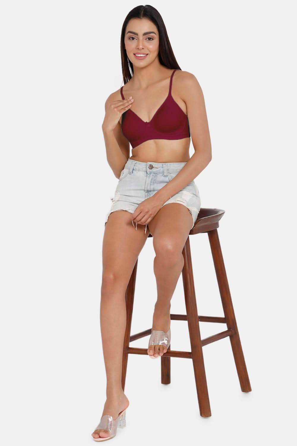 Medium Coverage Non-Padded Non-Wired Intimacy T-Shirt Everyday Bra - ES11 - Naidu Hall Family Store