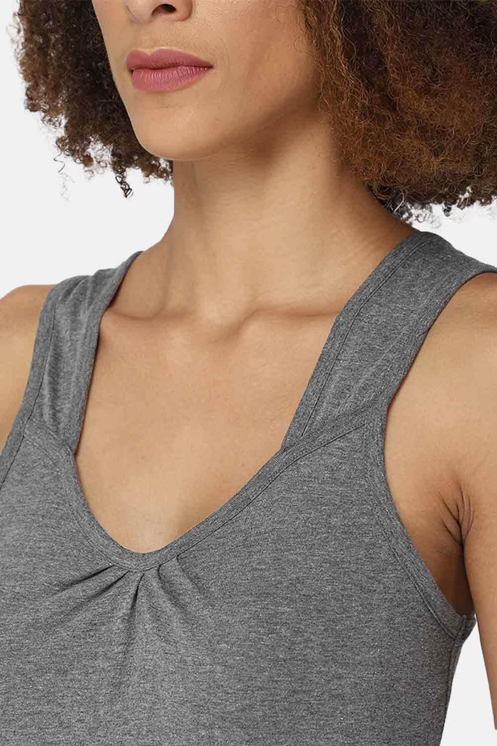 Intimacy Sleeveless Full-Length Night Slip | Ultra-Soft Cotton Comfort for All Seasons - Naidu Hall Family Store