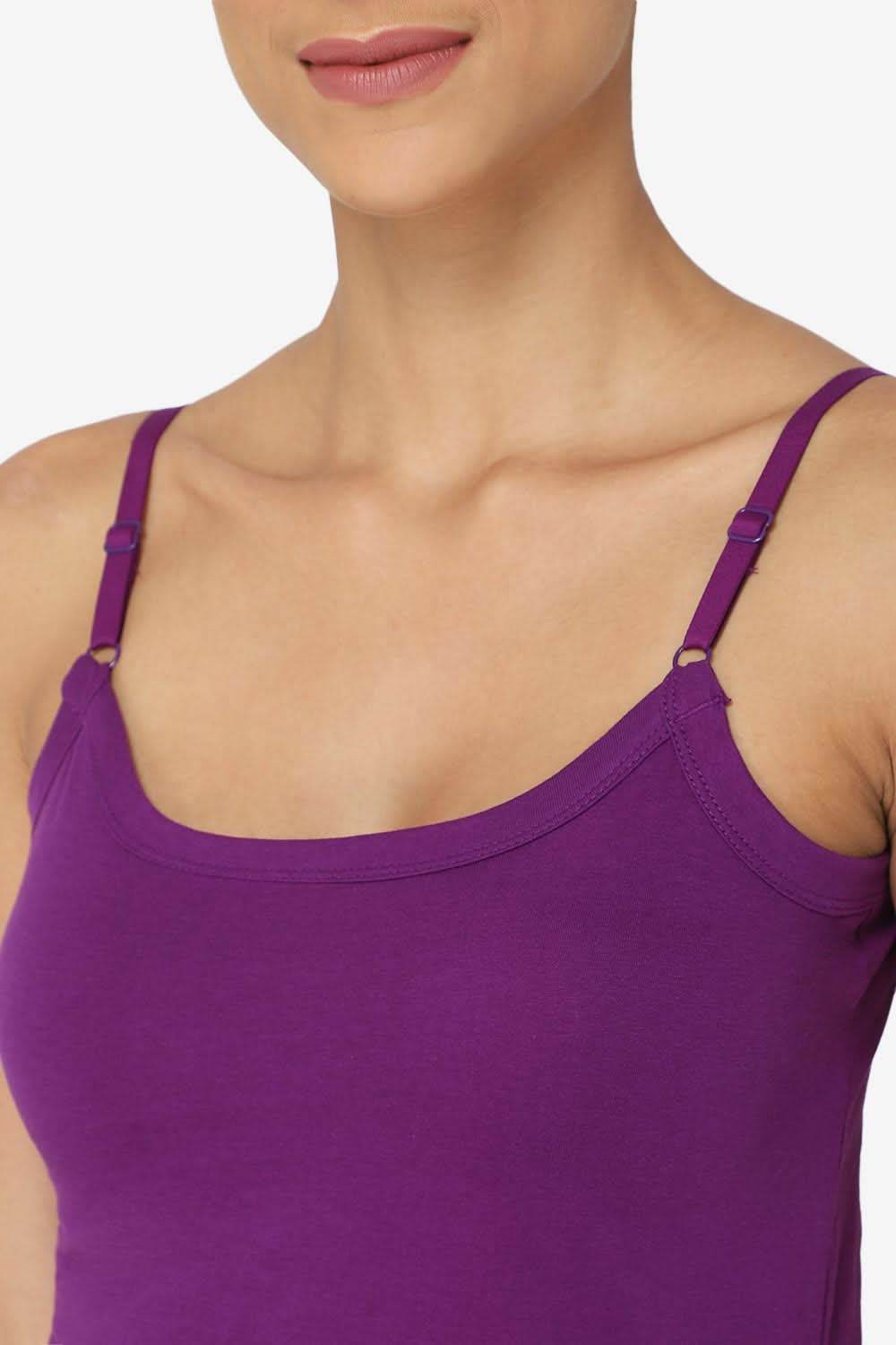 Intimacy Cotton Slip Camisole – IN05 | Wire-Free, Seamless & Adjustable - Naidu Hall Family Store