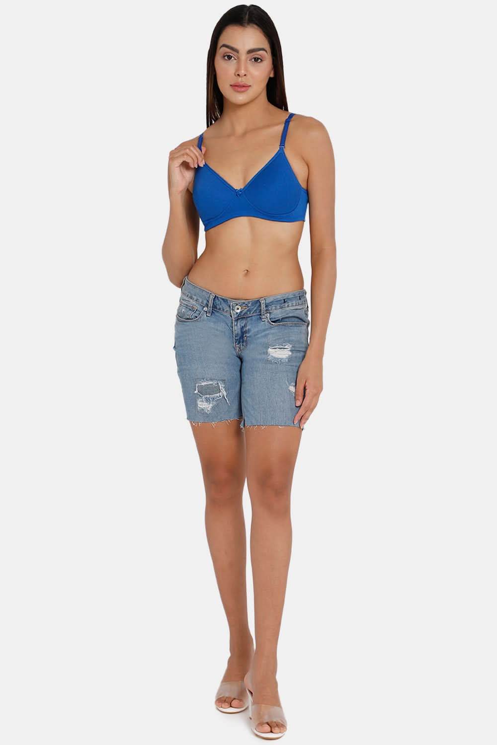 Medium Coverage Intimacy Non-Wired Padded T-Shirt Bra with Inner Seam – EC06 - Naidu Hall Family Store