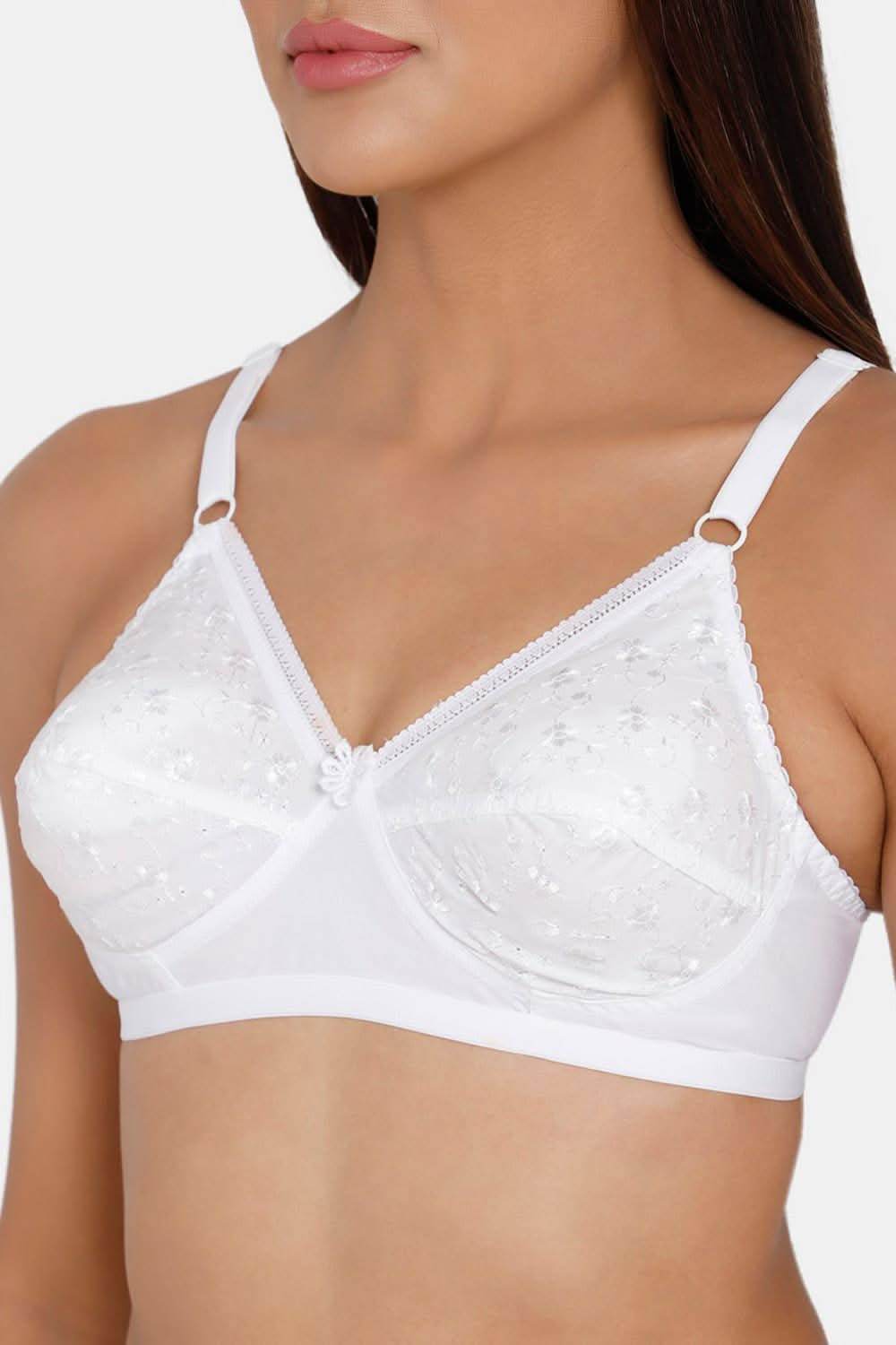 Full Coverage Non-Wired Non-Padded Saree Bra - Naturalle Hakoba Cut and Sew Type for a Comfortable Fit - Naidu Hall Family Store