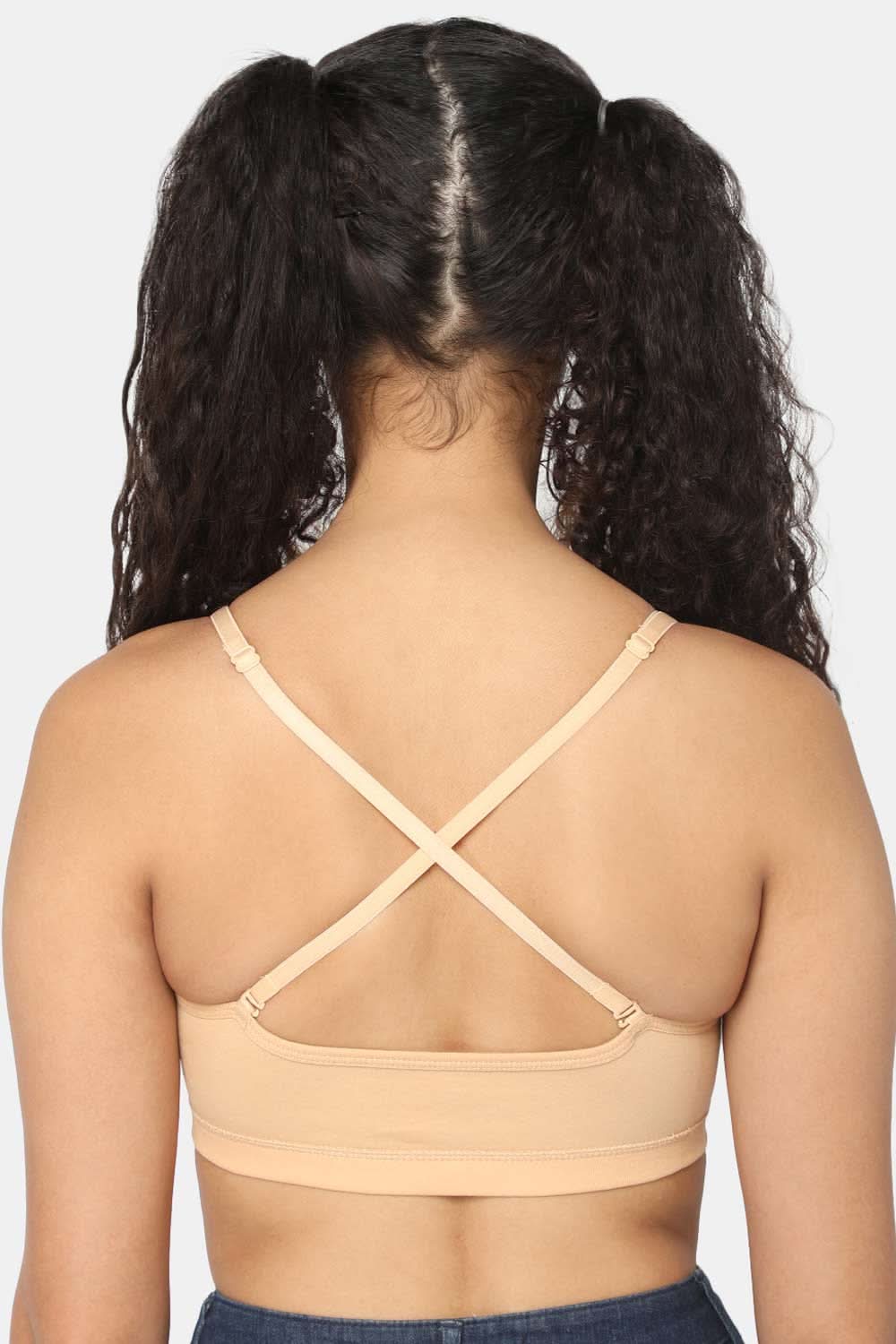 Full Coverage Non-Padded Intimacy Teenager Bra- Skin