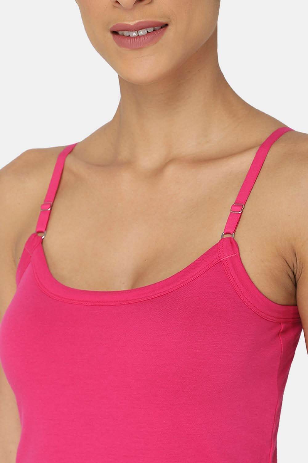 Intimacy Cotton Slip Camisole – IN05 | Wire-Free, Seamless & Adjustable - Naidu Hall Family Store
