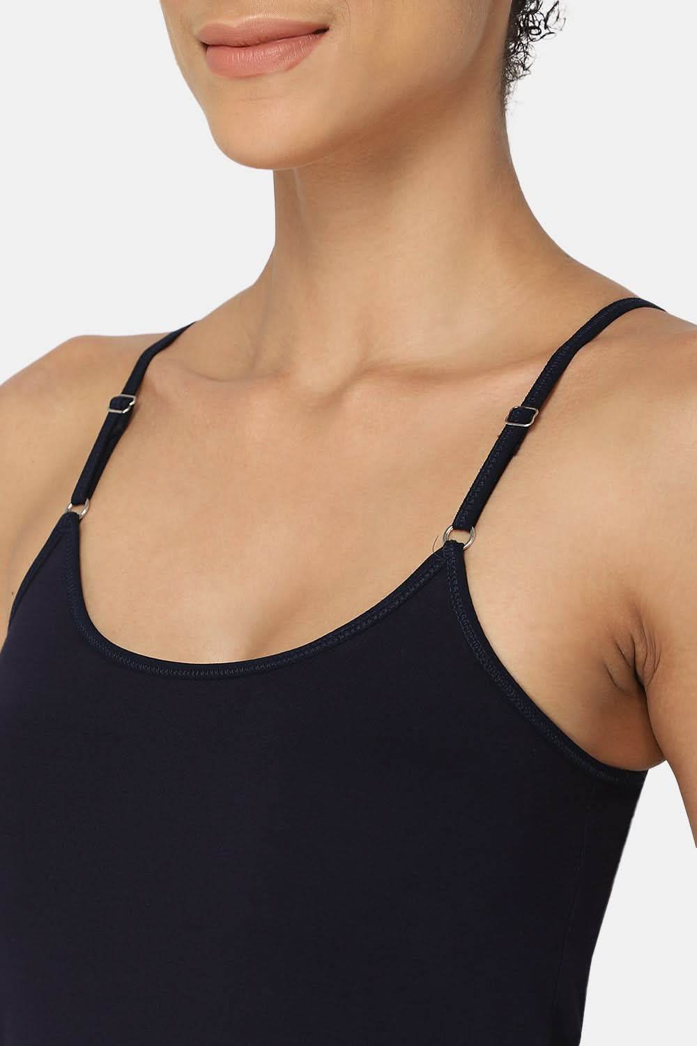 Intimacy Full Coverage Cotton Slip Camisole – IN08 | Non-Padded & Wire-Free Comfort Design - Naidu Hall Family Store