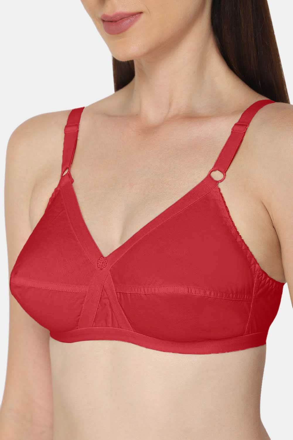Naidu Hall Full Coverage Non-Wired Non-Padded Heritage Collection Cotton Saree Bra - Naidu Hall Family Store