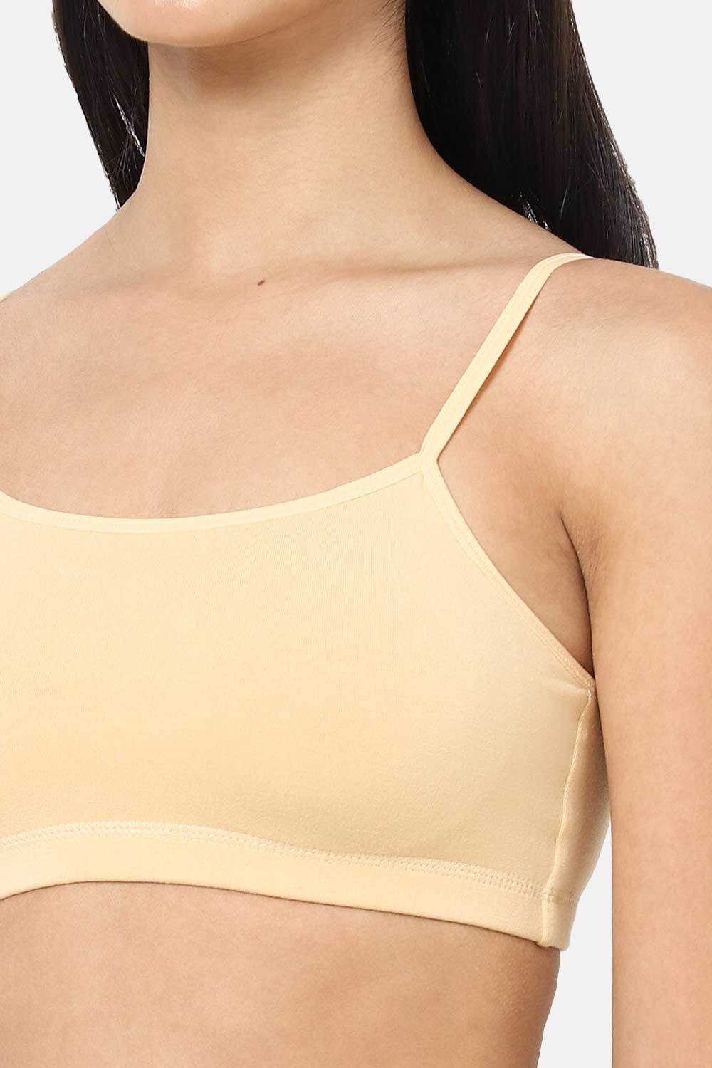 High Coverage Non-Wired Non-Padded Solid Moisture Absorbent Intimacy Beginners Bra -BB01 - Naidu Hall Family Store