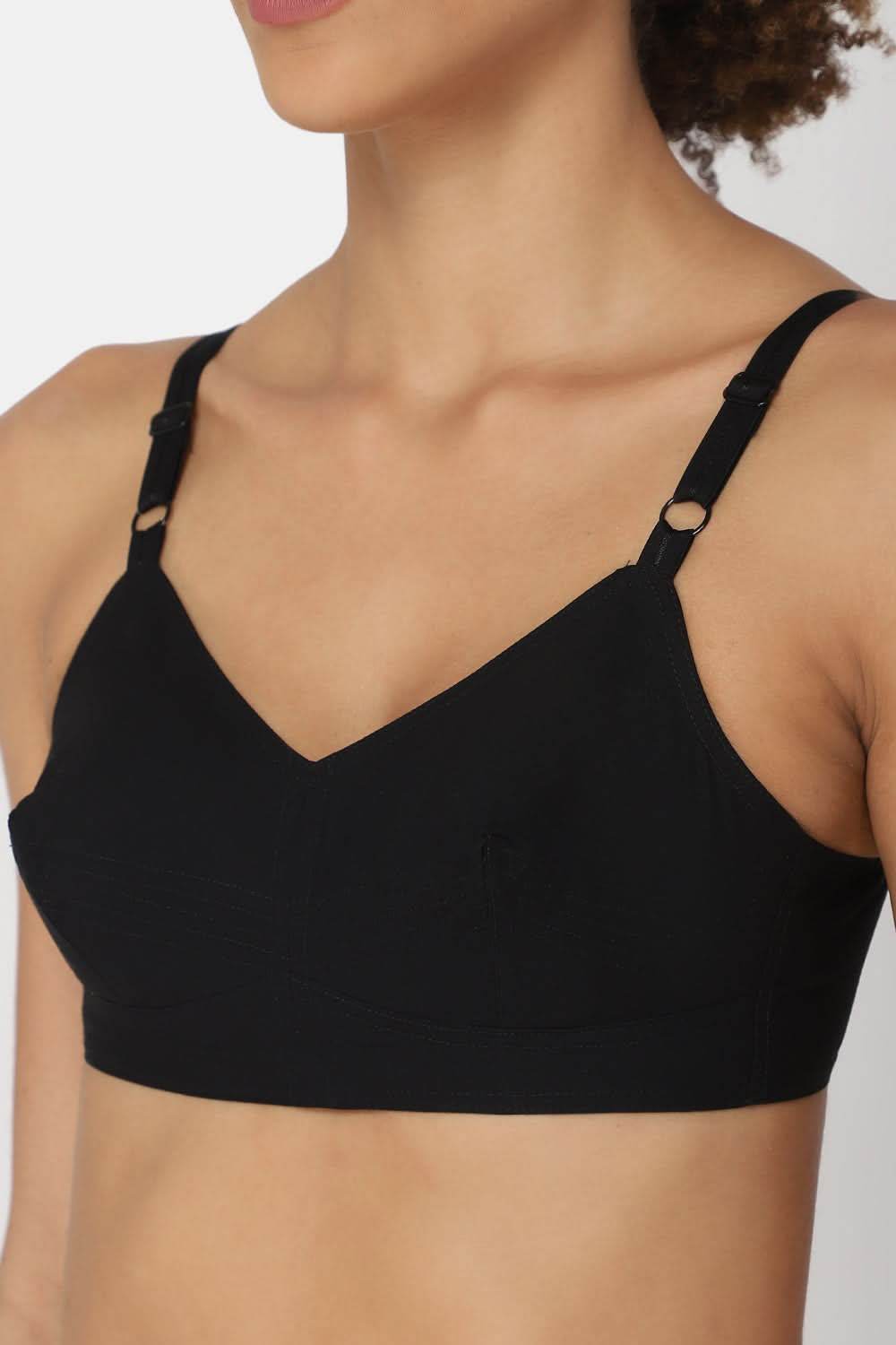 Naidu Hall Full Coverage Non-Wired Non-Padded Everyday Saree Bra - Cotton - E_SB - Naidu Hall Family Store