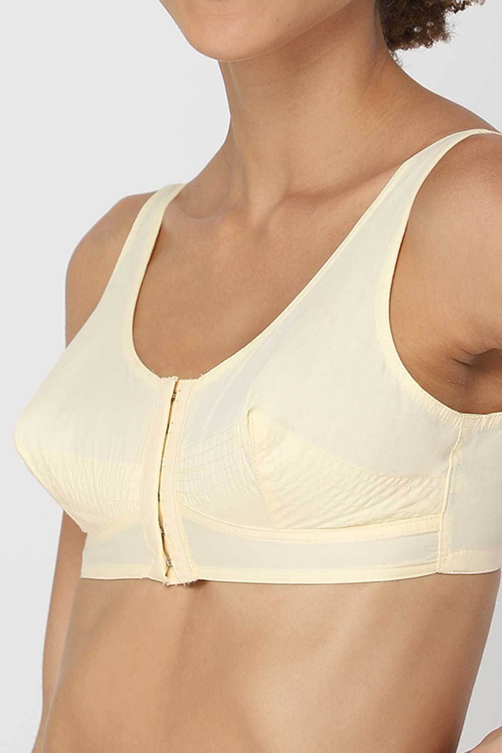 High Coverage Non-Wired Non-Padded Broad Strap Front Open Saree Bra - NHPB - Naidu Hall Family Store