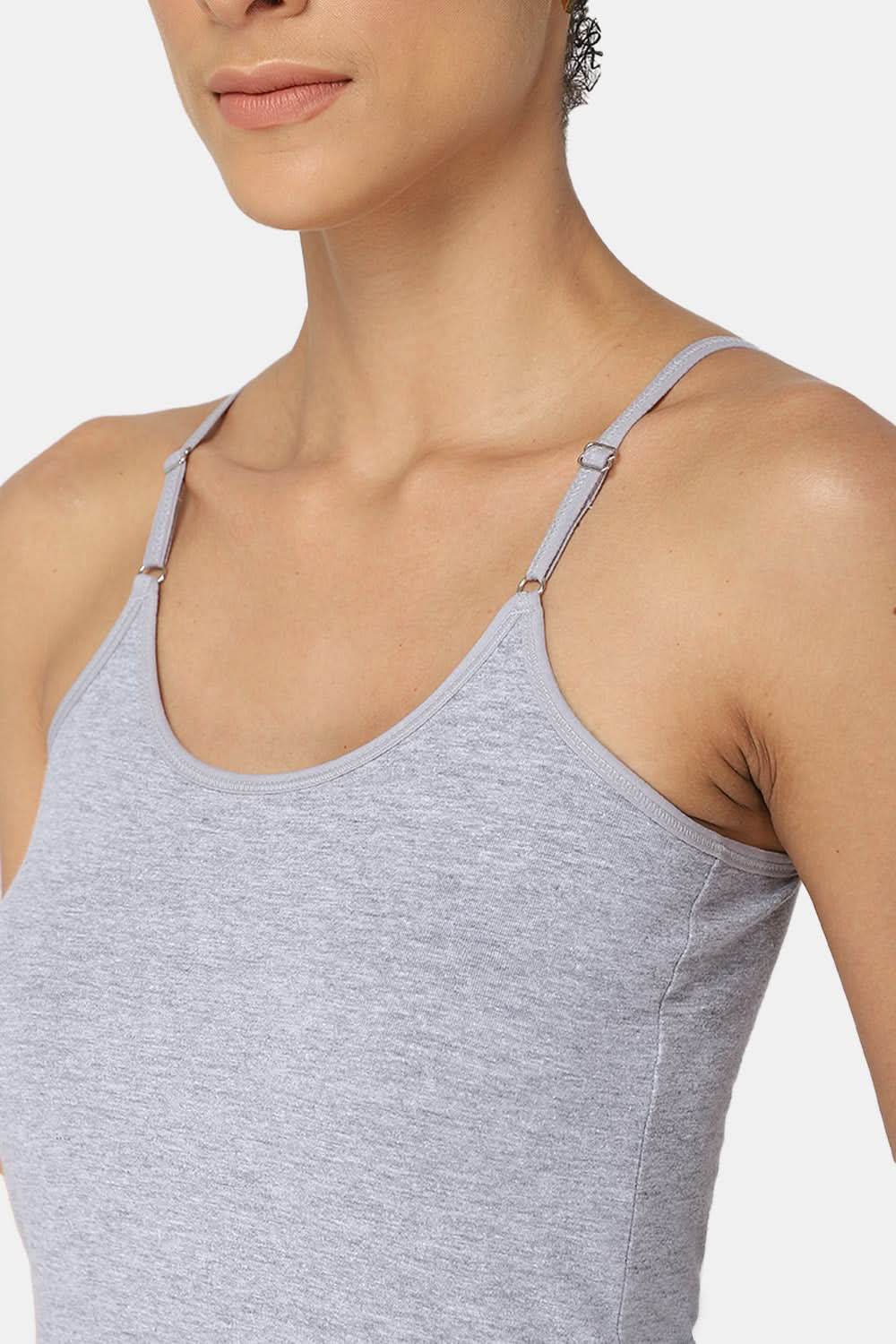 Intimacy Full Coverage Cotton Slip Camisole – IN08 | Non-Padded & Wire-Free Comfort Design - Naidu Hall Family Store