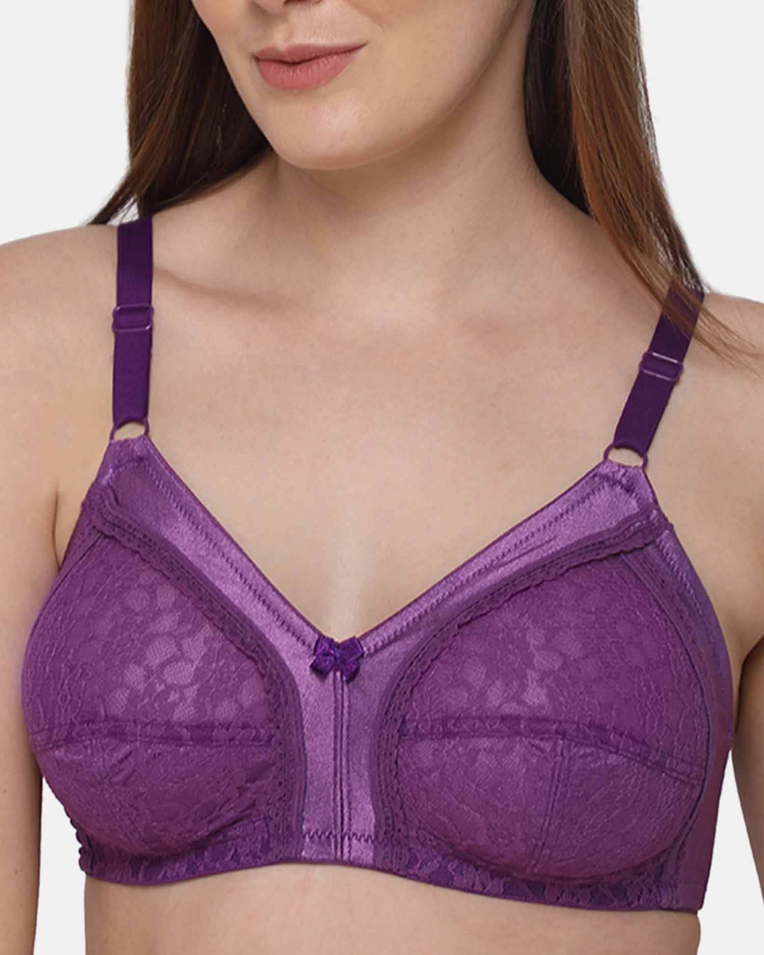 Full Coverage Non-Wired Non-Padded Intimacy Ethnic Bridal Bra - LL05 - Naidu Hall Family Store