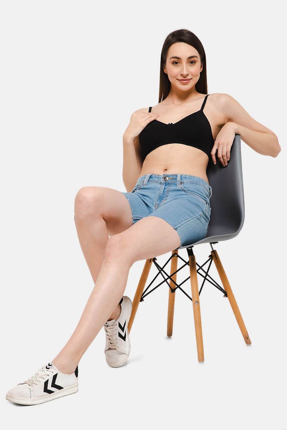 Medium Coverage Non-Wired Non-Padded Intimacy T-shirt Saree Bra - ER16 - Naidu Hall Family Store