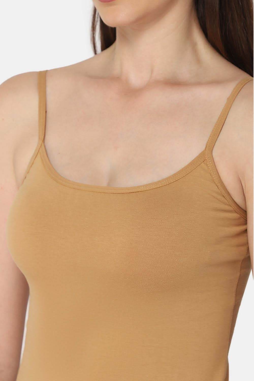 Intimacy Stretch Cotton Slip Camisole – CL01 | Non-Padded & Skin-Friendly - Naidu Hall Family Store