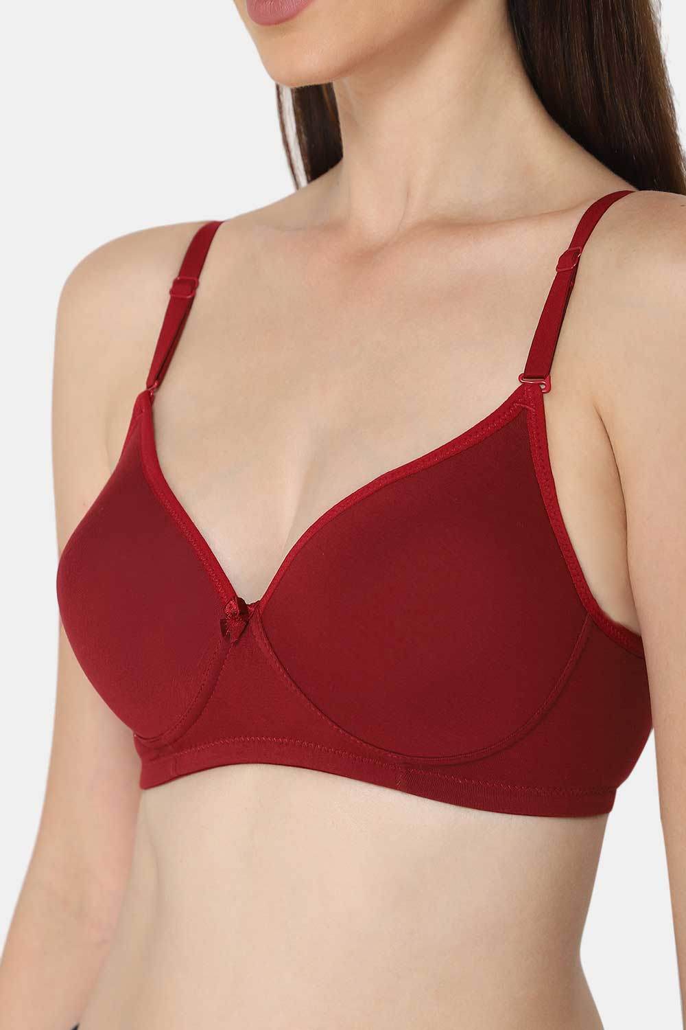 Medium Coverage Non-Wired Thin & Adjustable Intimacy T-Shirt Padded Bra - UC09 - Naidu Hall Family Store