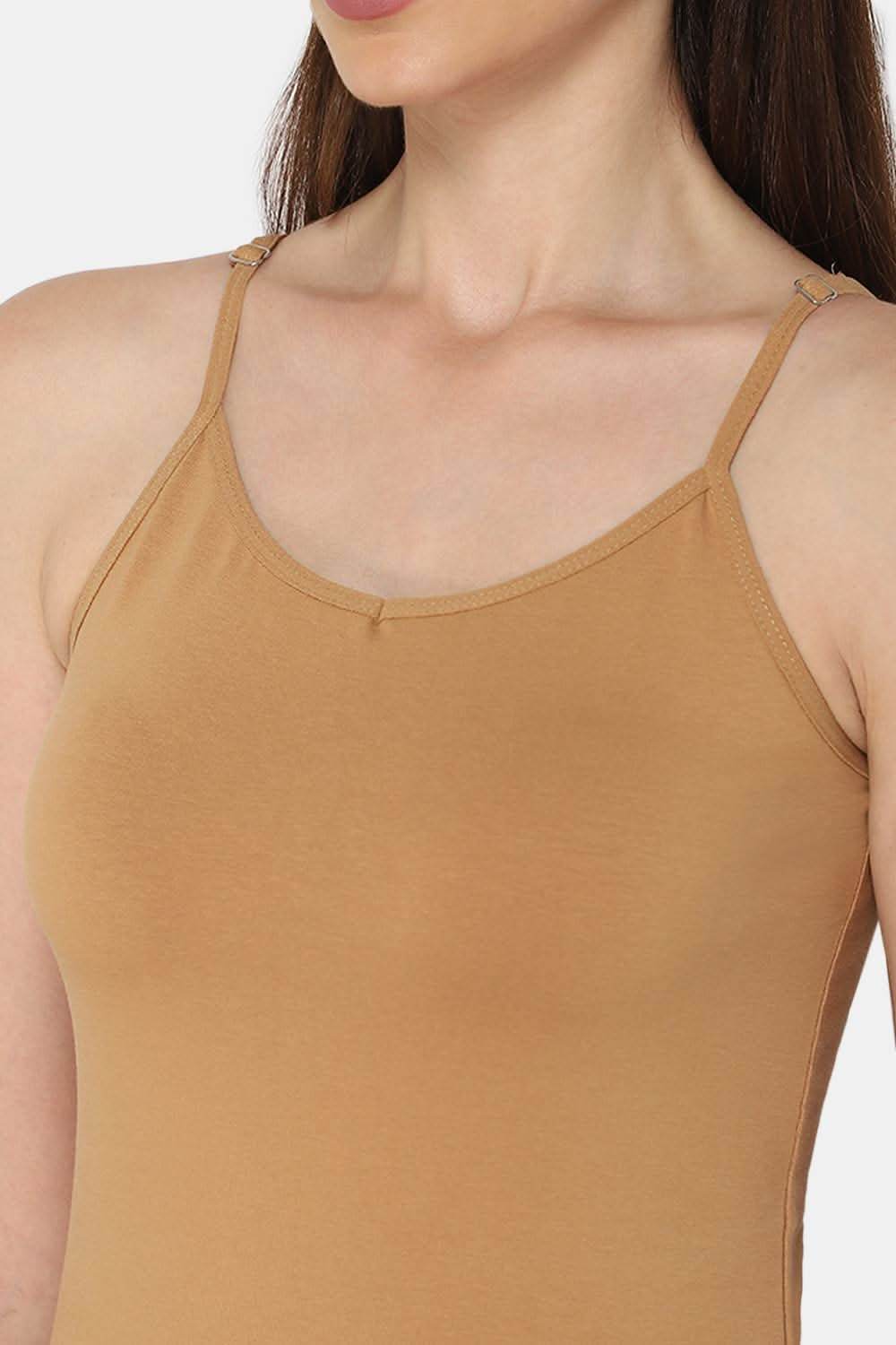 Intimacy Full Coverage Cotton Slip Camisole – CL04 | Non-Padded, Non-Wired & Seamless - Naidu Hall Family Store