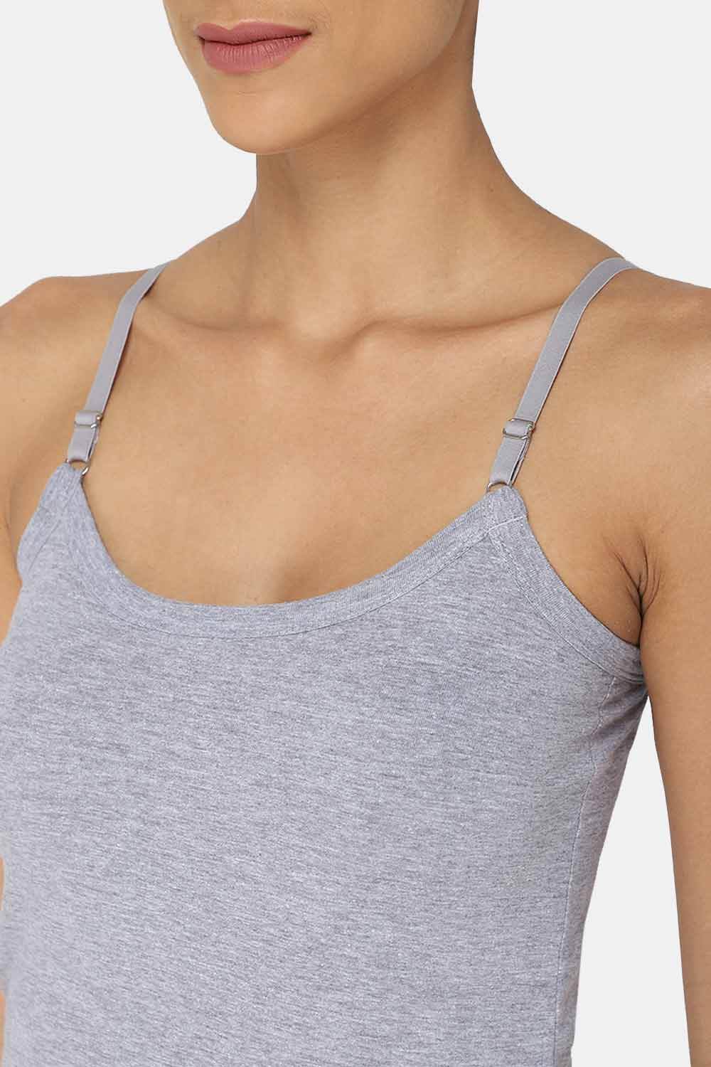 Intimacy Cotton Slip Camisole – IN05 | Wire-Free, Seamless & Adjustable - Naidu Hall Family Store