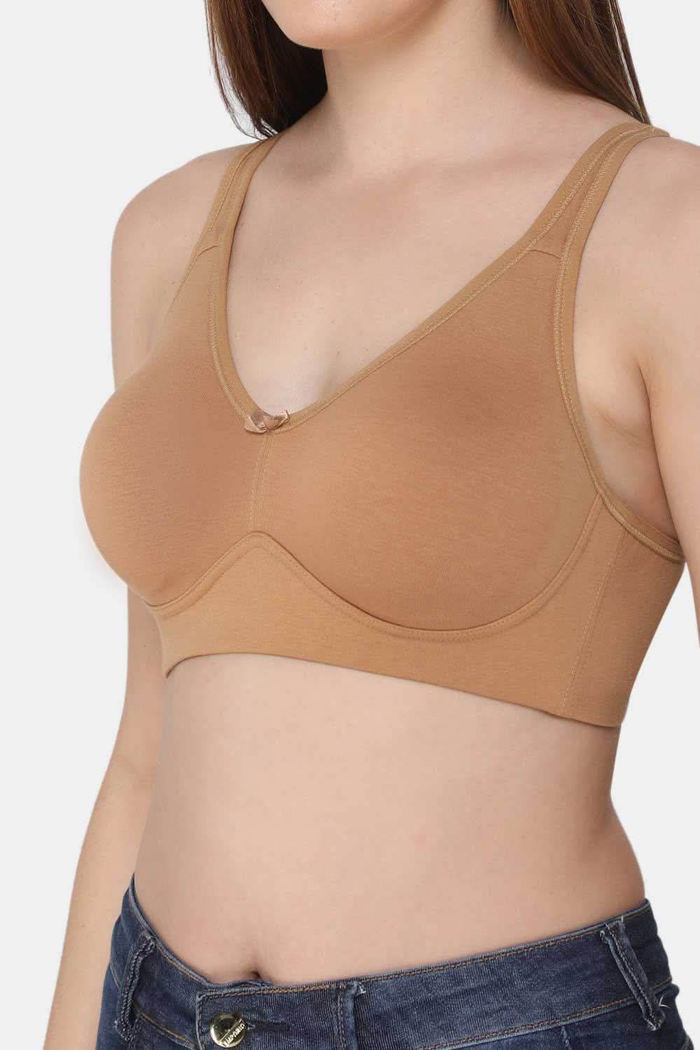Full Coverage Non-Padded Non-Wired Back Closure Intimacy T-Shirt Bra Prime Shades - DEFT - Naidu Hall Family Store