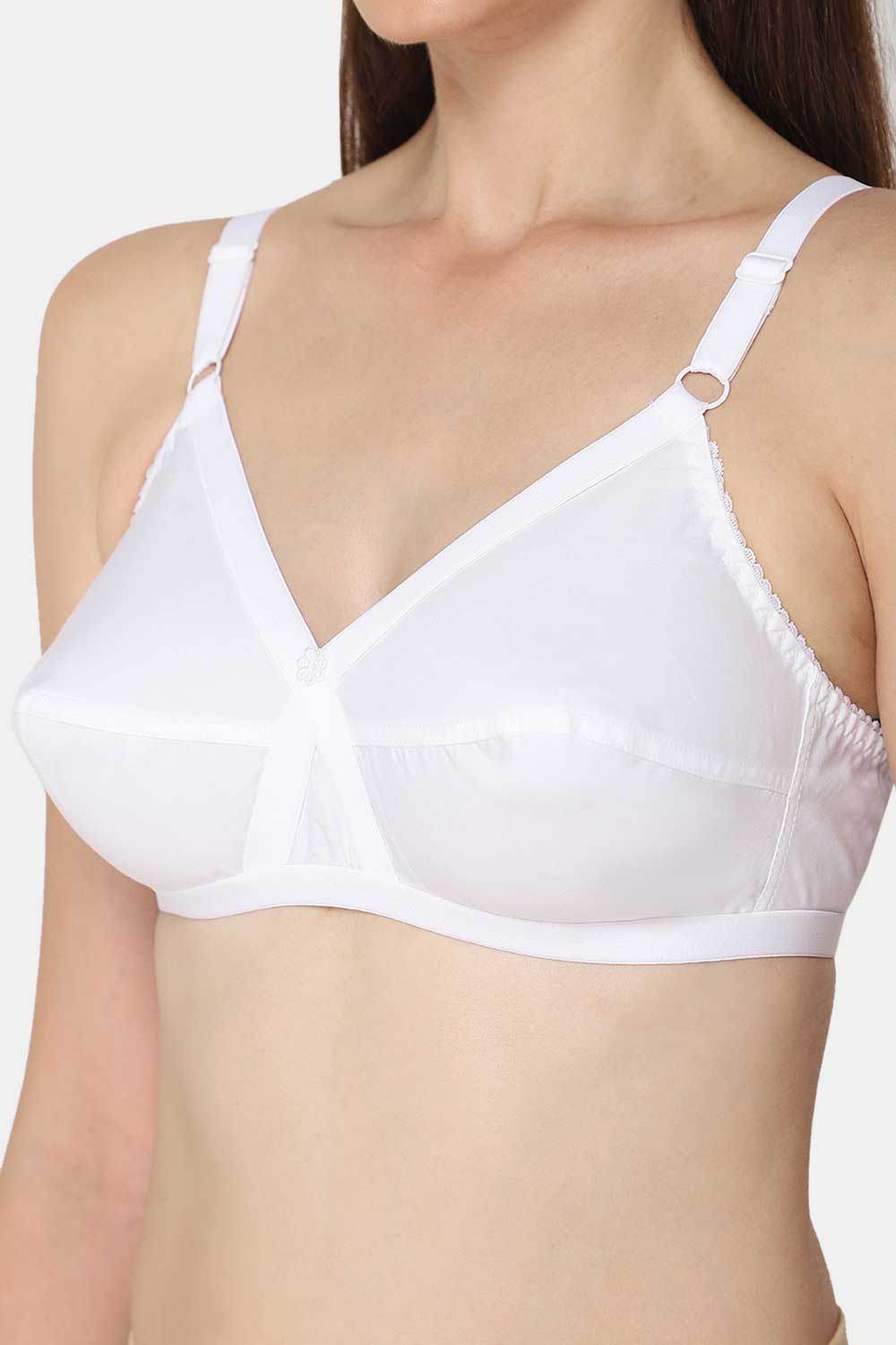 Full Coverage Non-Padded Adjustable Strap Heritage Collection Saree Bra - Cross - Prime Shades - Naidu Hall Family Store