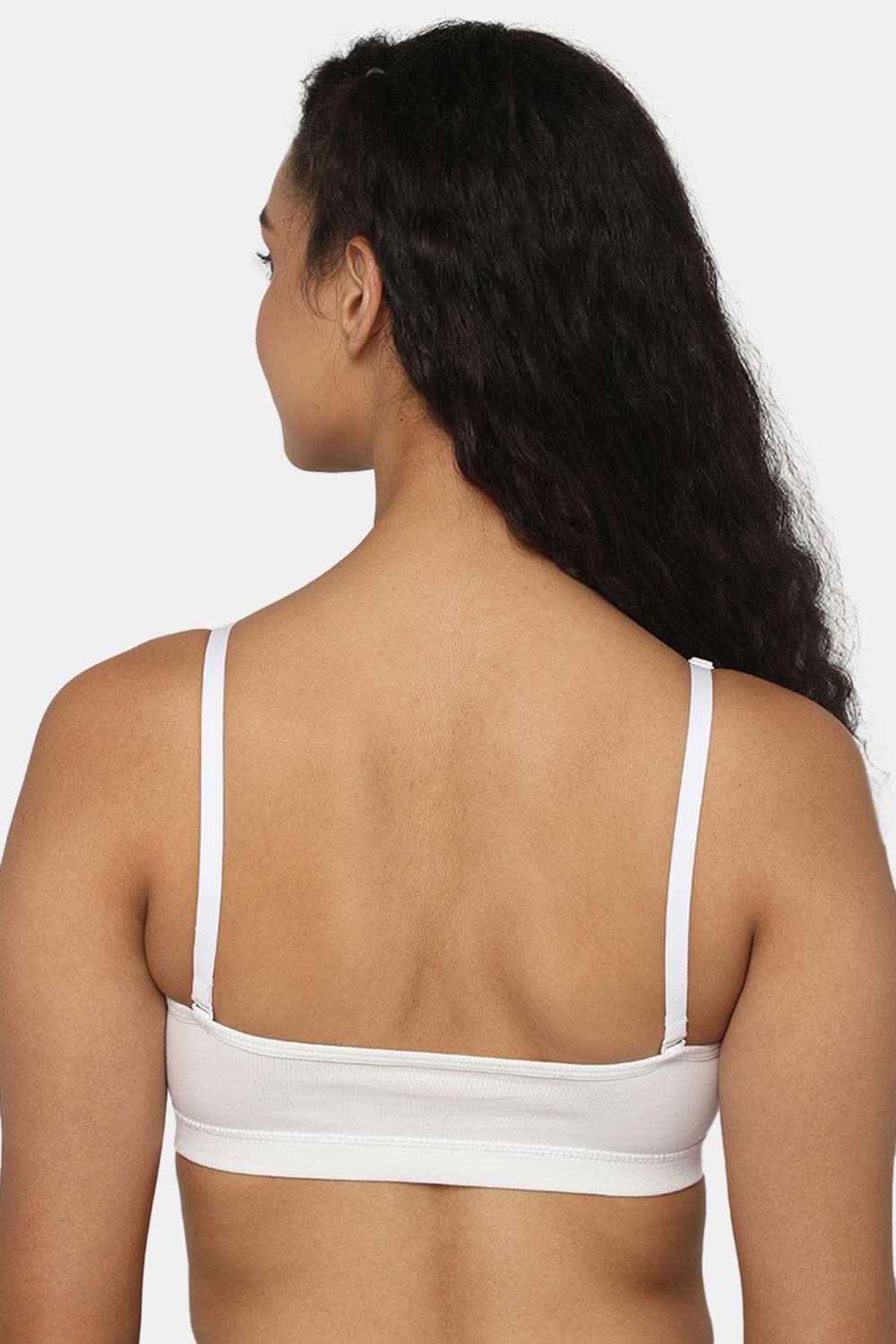 Full Coverage Non-Padded Intimacy Teenager Bra- White
