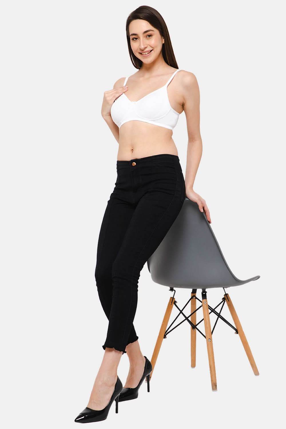 Medium Coverage Non-Wired Non-Padded Intimacy T-shirt Saree Bra - ER16 - Naidu Hall Family Store