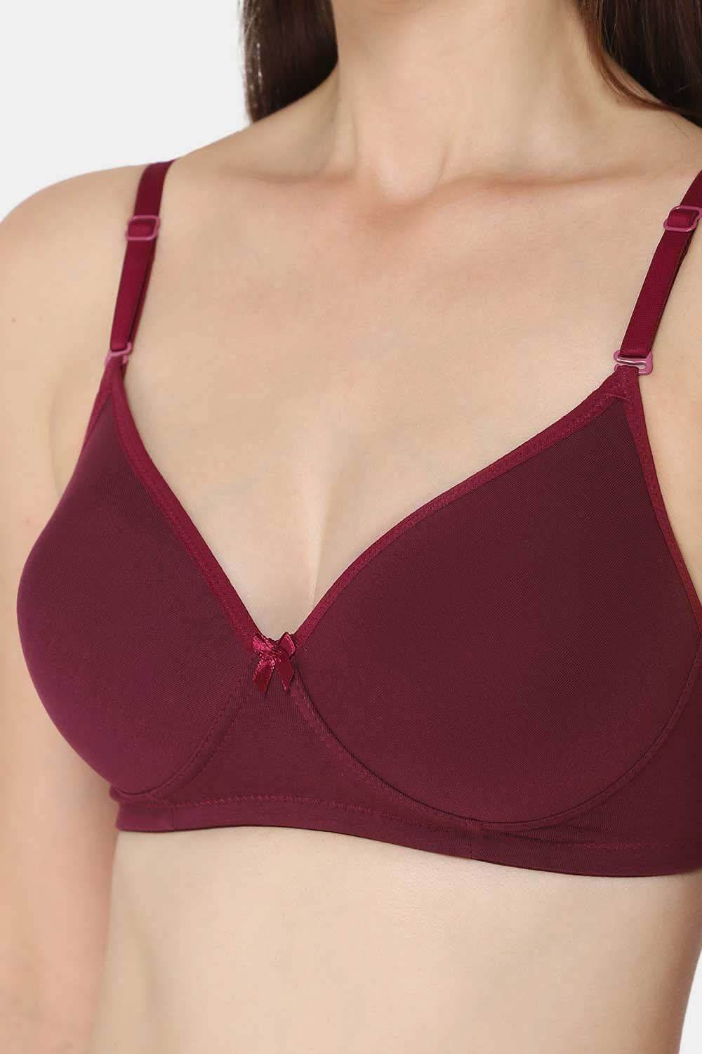 Medium Coverage Non-Wired Thin & Adjustable Intimacy T-Shirt Padded Bra - UC09 - Naidu Hall Family Store