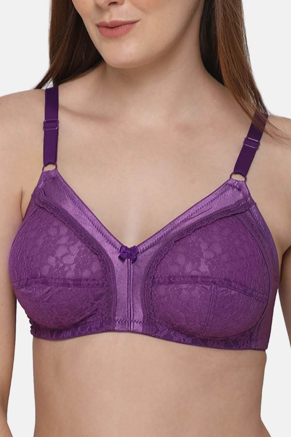 Full Coverage Non-Wired Non-Padded Intimacy Ethnic Bridal Bra - LL05 - Naidu Hall Family Store
