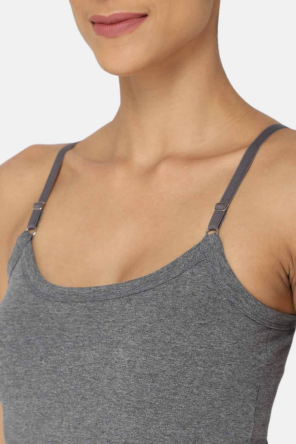 Intimacy Cotton Slip Camisole – IN05 | Wire-Free, Seamless & Adjustable - Naidu Hall Family Store