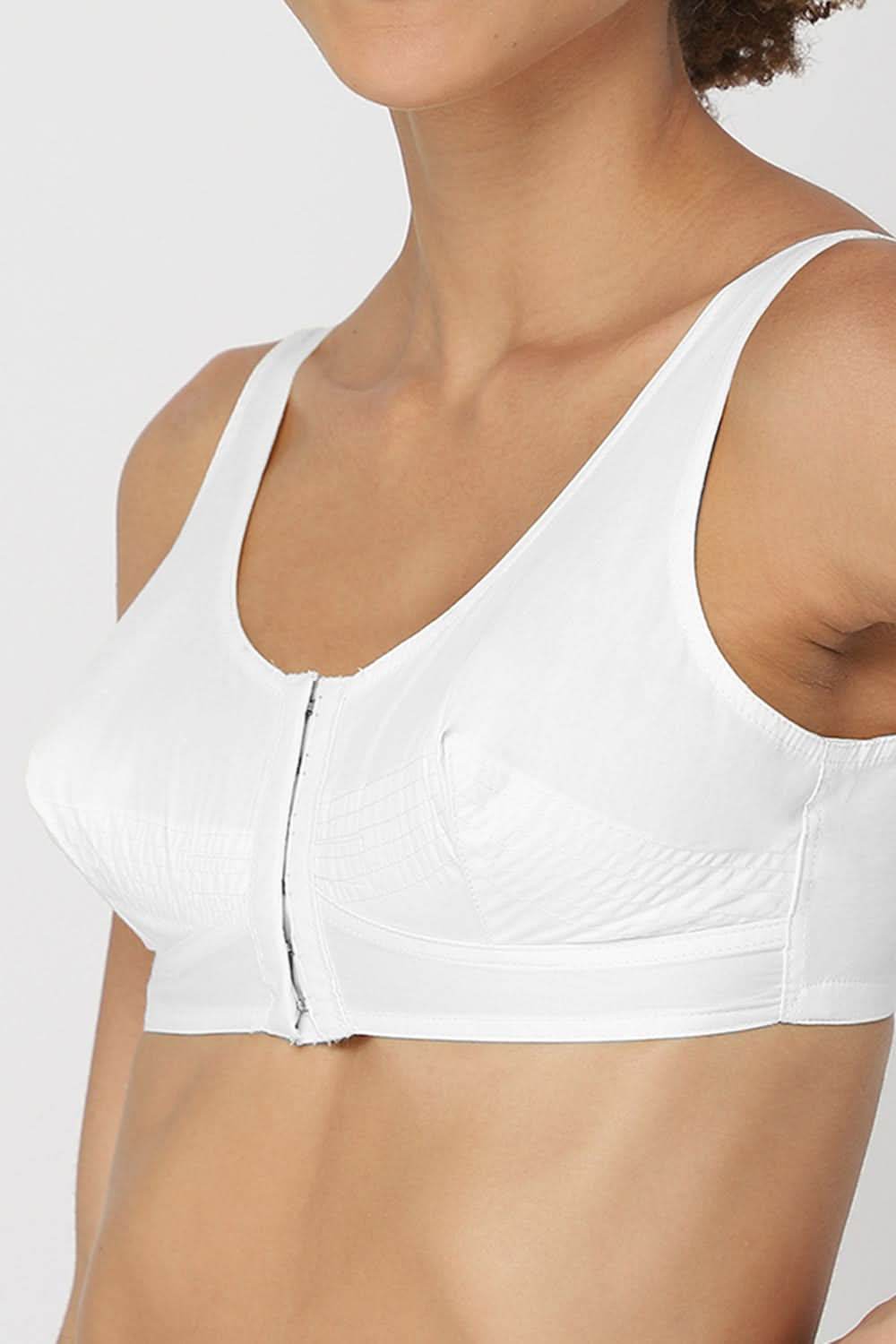 High Coverage Non-Wired Non-Padded Broad Strap Front Open Saree Bra - NHPB - Naidu Hall Family Store