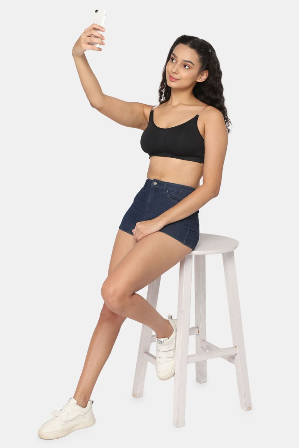 Non- Wired Intimacy Teenager Bra -Black