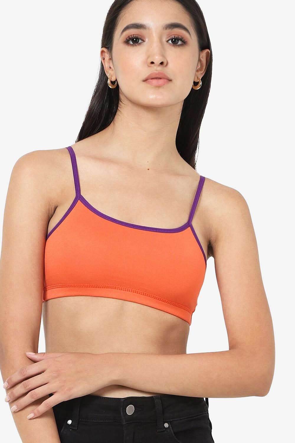 High Coverage Non-Wired Non-Padded Solid Moisture Absorbent Intimacy Beginners Bra -BB01 - Naidu Hall Family Store