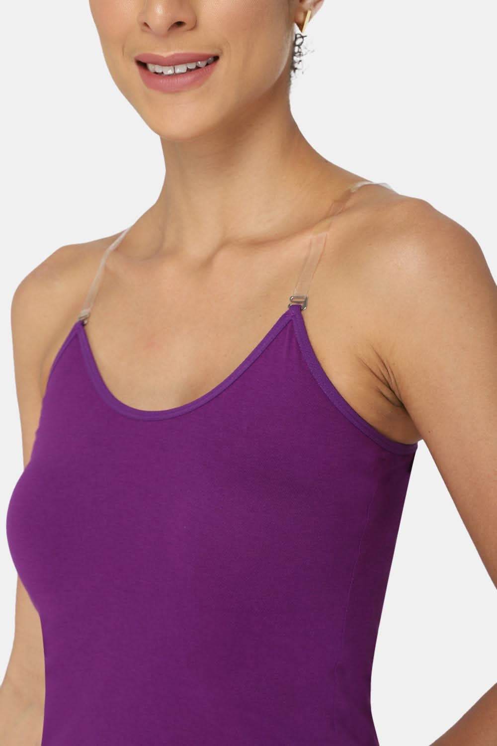 Intimacy Full Coverage Cotton Slip Camisole – IN15 | Non-Wired, Non-Padded & Ultra-Comfortable - Naidu Hall Family Store