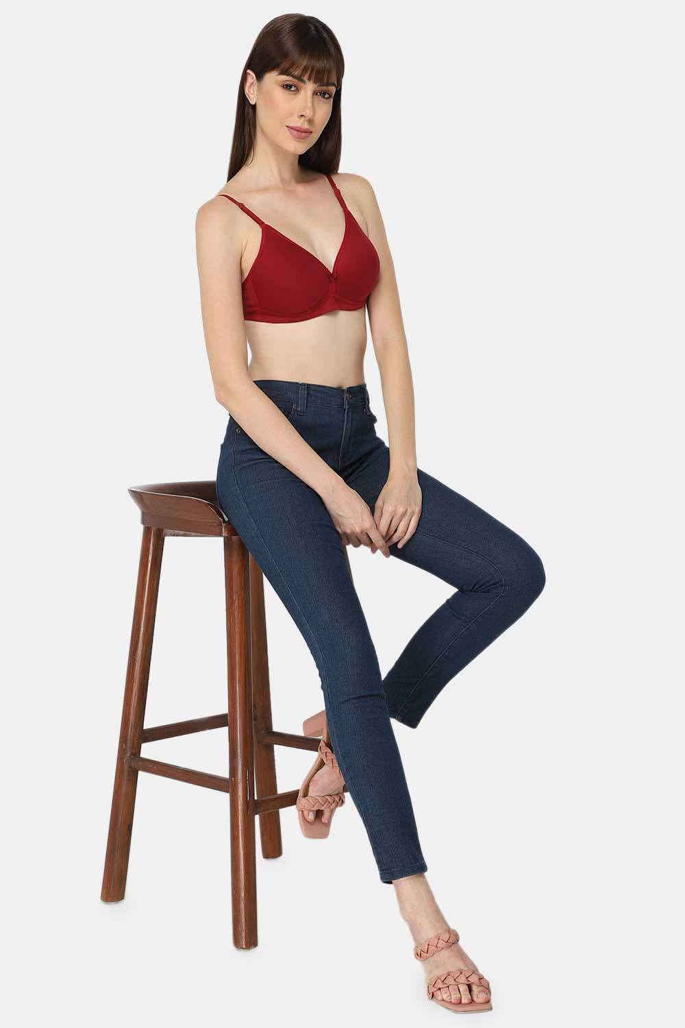 Medium Coverage Non-Wired Premium Cotton Wire-free Intimacy Padded Backless Bra - UC11 - Naidu Hall Family Store