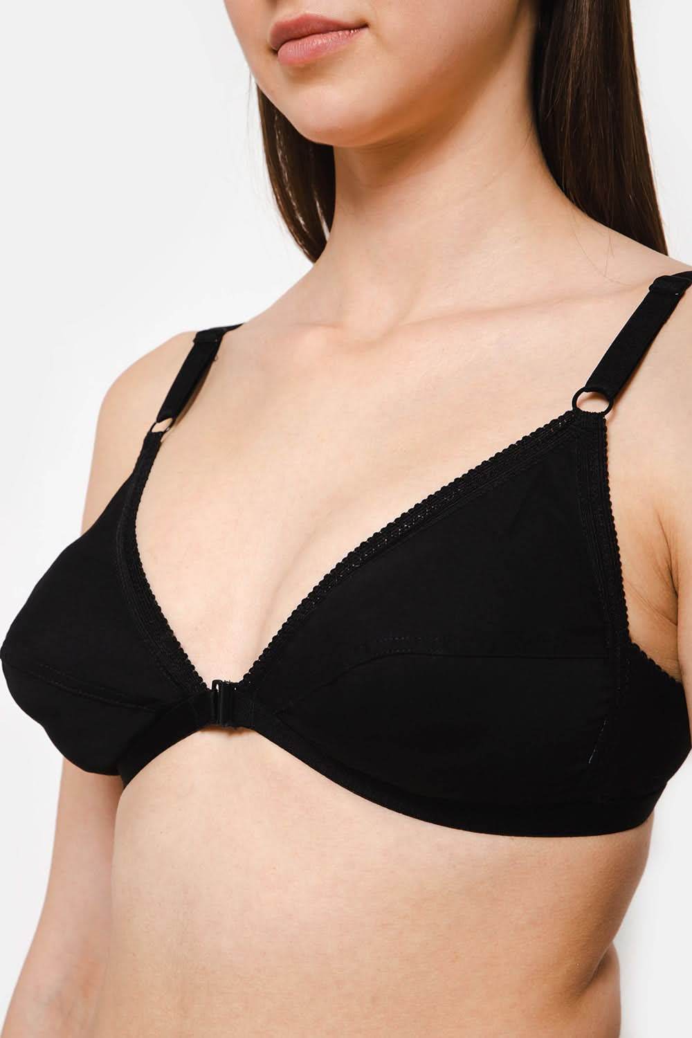 Naidu Hall Non-Padded Non-Wired Front Open Saree Bra - EFRT - Naidu Hall Family Store