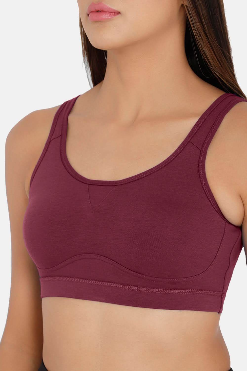 Medium Coverage Non-Padded Non-Wired Intimacy Active Sports Bra - CA15 - Naidu Hall Family Store