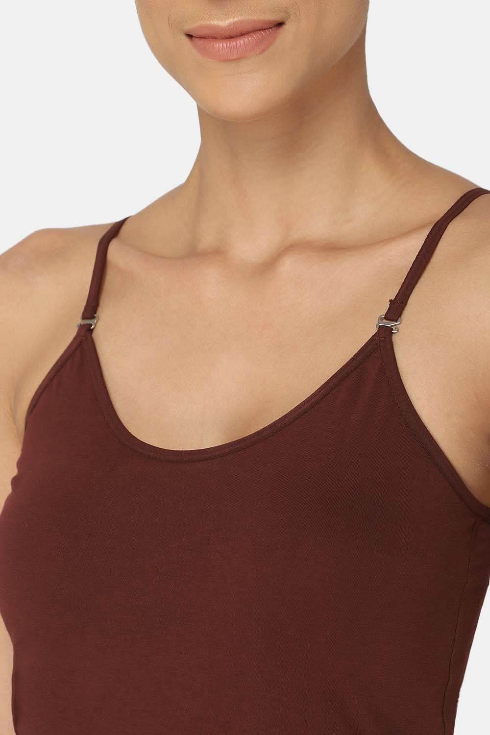 Intimacy Full Coverage Cotton Slip Camisole – IN15 | Non-Wired, Non-Padded & Ultra-Comfortable - Naidu Hall Family Store