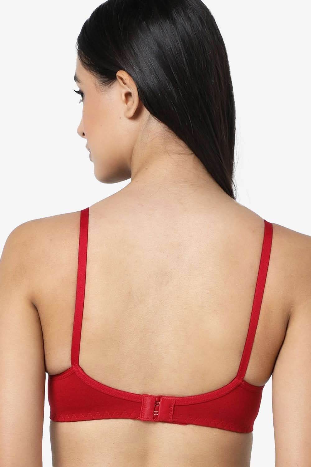 Naidu Hall Medium Coverage Non-Padded T-Shirt Bra - Candi - Naidu Hall Family Store