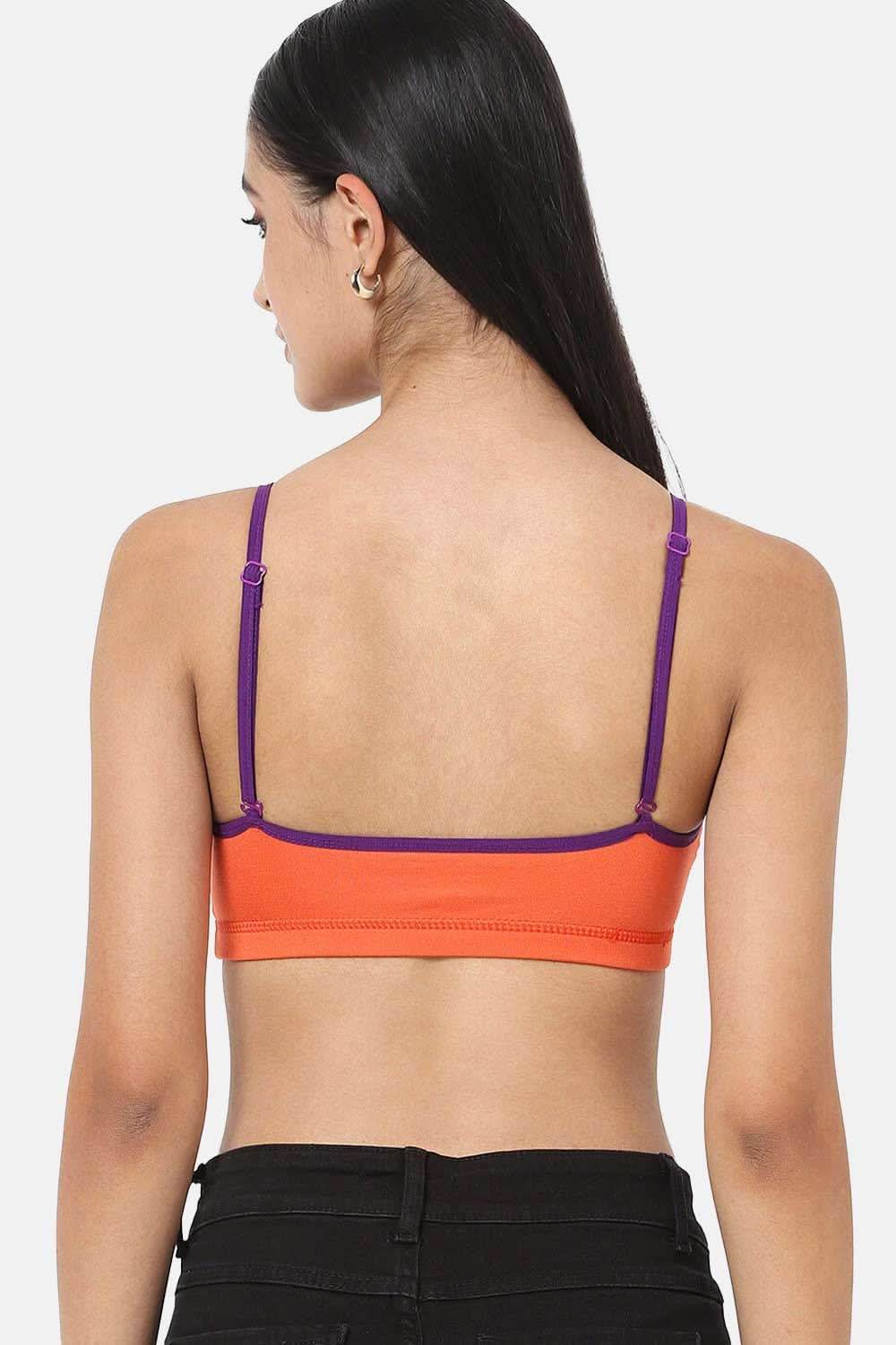 High Coverage Non-Wired Non-Padded Solid Moisture Absorbent Intimacy Beginners Bra -BB01 - Naidu Hall Family Store