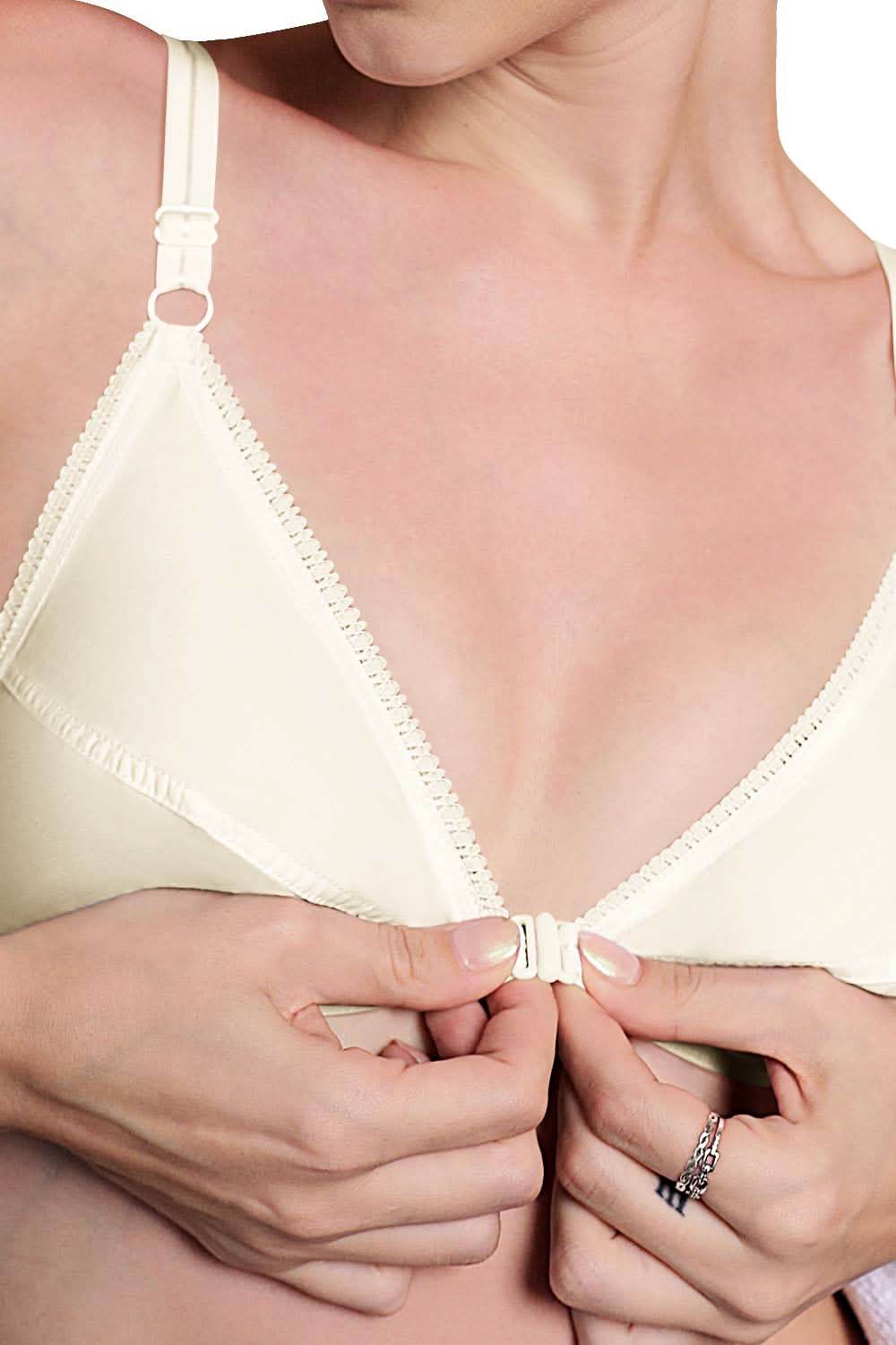 Naidu Hall Non-Padded Non-Wired Front Open Saree Bra - EFRT - Naidu Hall Family Store