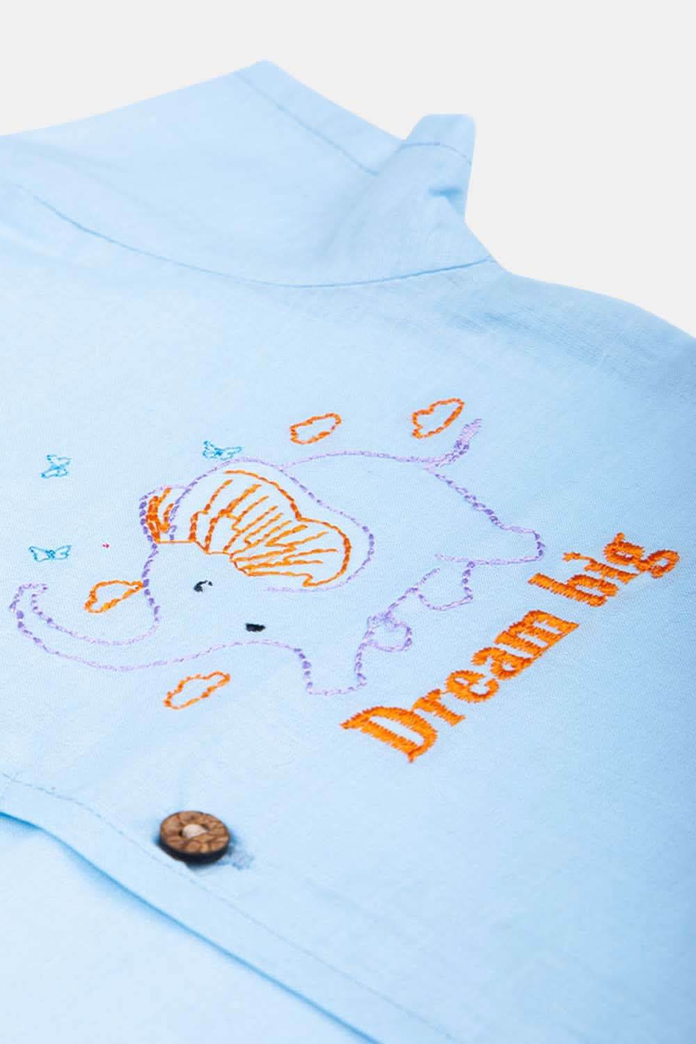 Oh Baby Dream Big Front Button Vest-half Sleeve - HV01 - Naidu Hall Family Store
