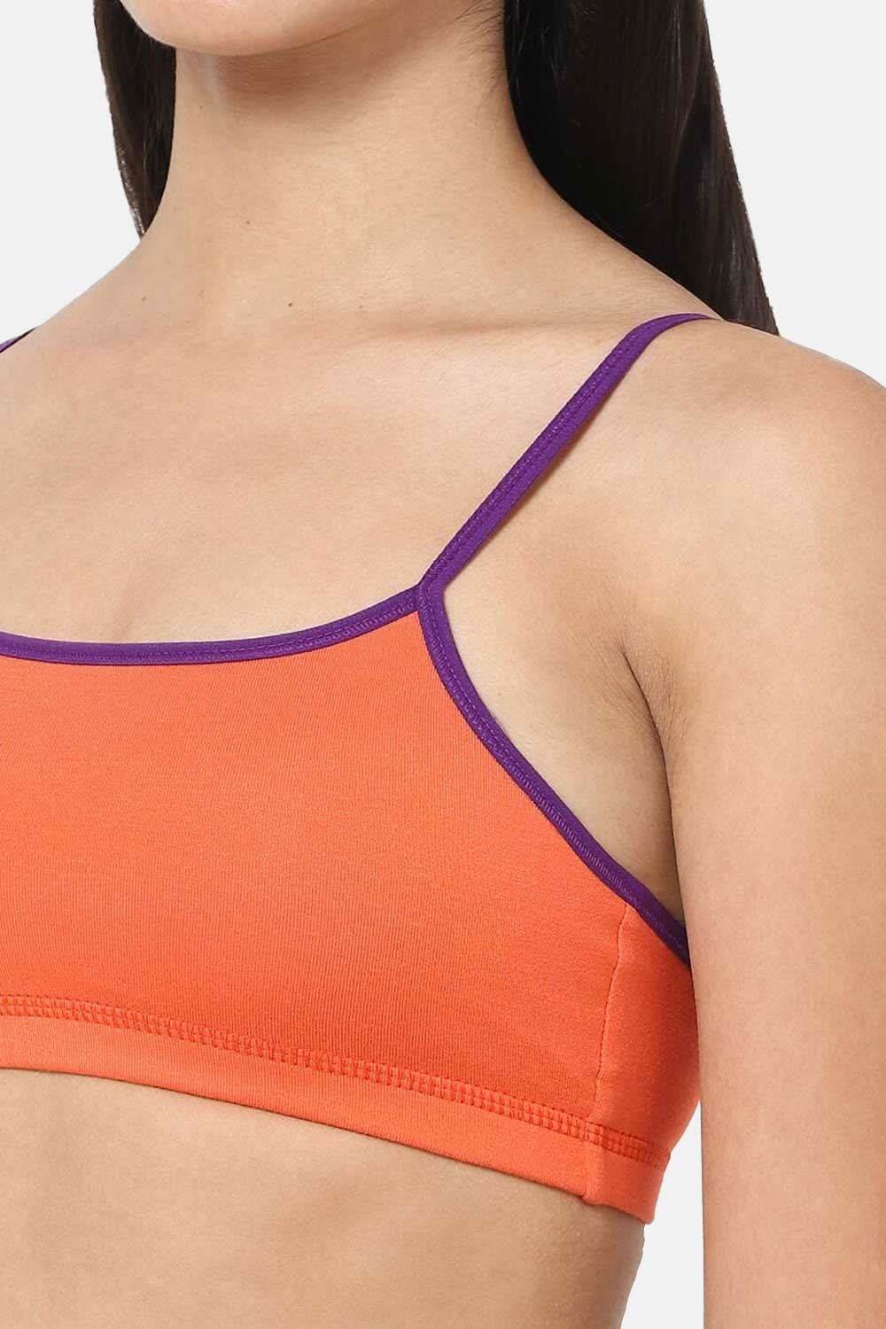 High Coverage Non-Wired Non-Padded Solid Moisture Absorbent Intimacy Beginners Bra -BB01 - Naidu Hall Family Store