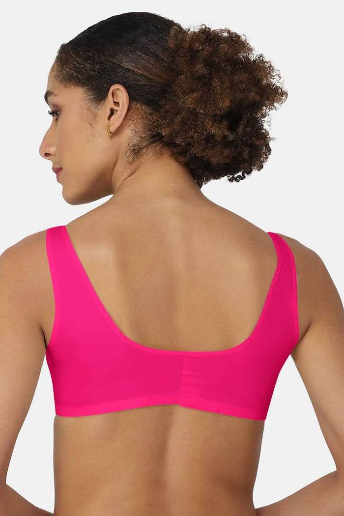 High Coverage Non-Wired Non-Padded Broad Strap Front Open Saree Bra - NHPB - Naidu Hall Family Store