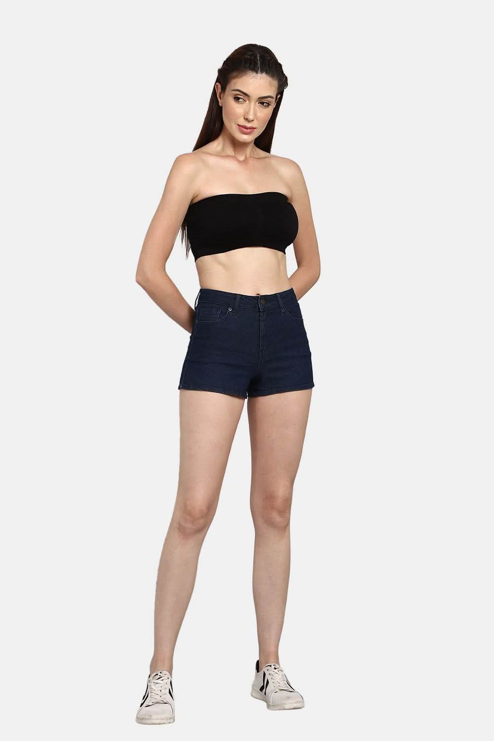 High Coverage Non-Wired Intimacy Double Layered Padded Wirefree Tube Bra - Naidu Hall Family Store