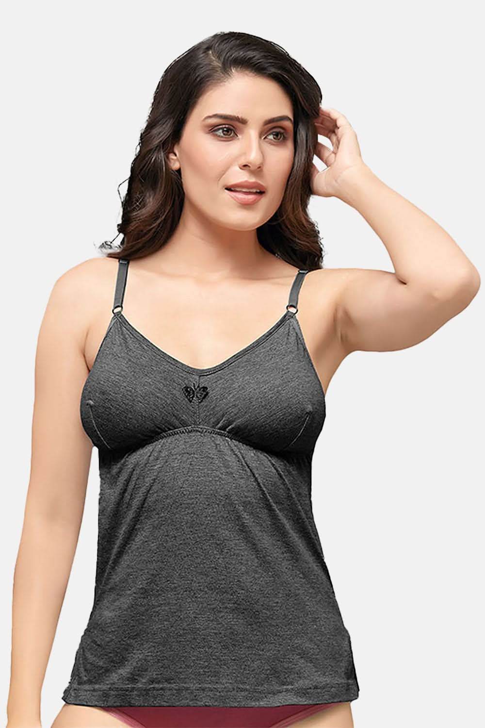 Intimacy Full Coverage Adjustable Cotton Bra Slip – IN11 | Non-Padded & Sweat-Absorbent Design - Naidu Hall Family Store