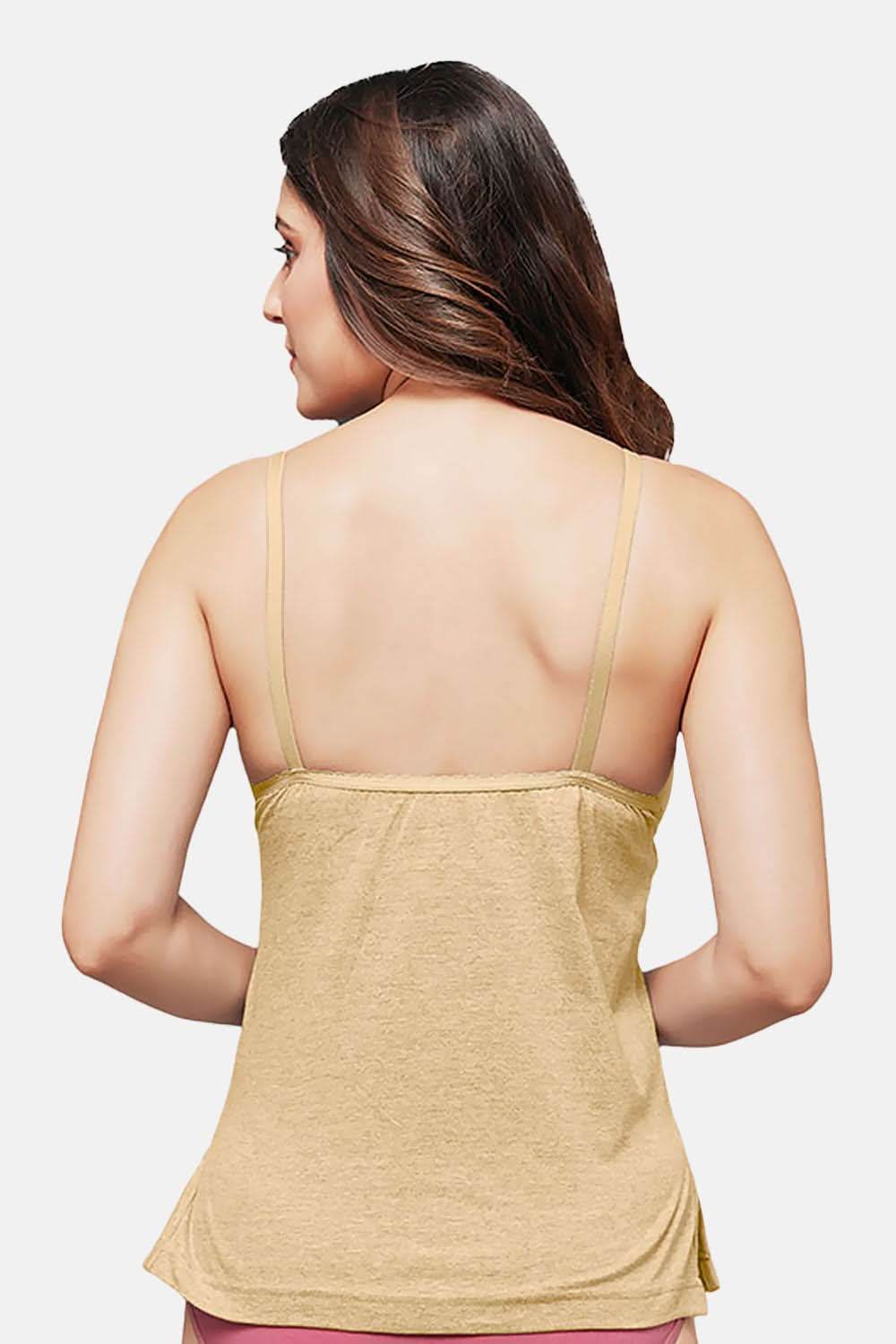 Intimacy Full Coverage Adjustable Cotton Bra Slip – IN11 | Non-Padded & Sweat-Absorbent Design - Naidu Hall Family Store