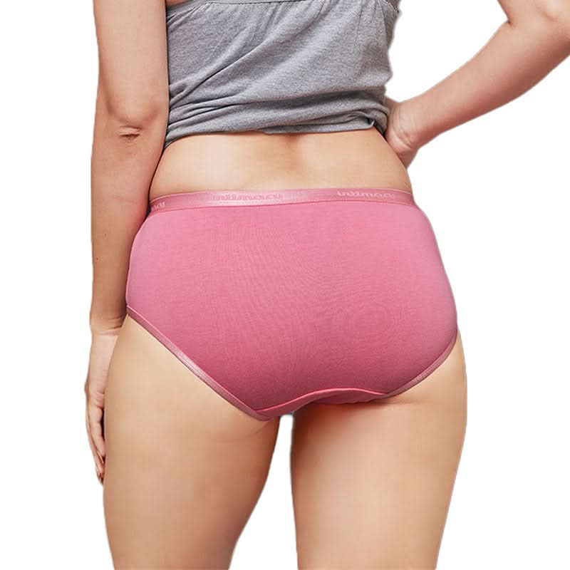 Intimacy Hipster Dark Plain Panty - Outer Elastic -Pack of 3