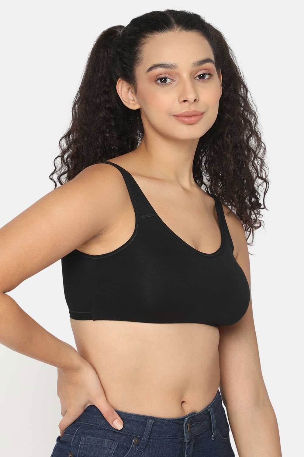 Medium Coverage Non-Wired Non-Padded Intimacy Active Sports Bra - CA12 - Lounge Bra - Naidu Hall Family Store