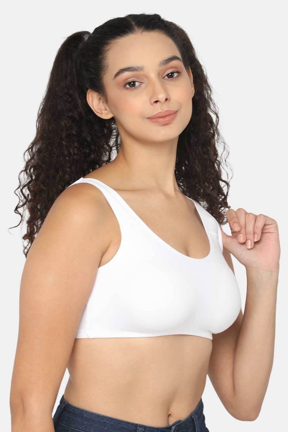 Medium Coverage Non-Wired Non-Padded Intimacy Active Sports Bra - CA12 - Lounge Bra - Naidu Hall Family Store