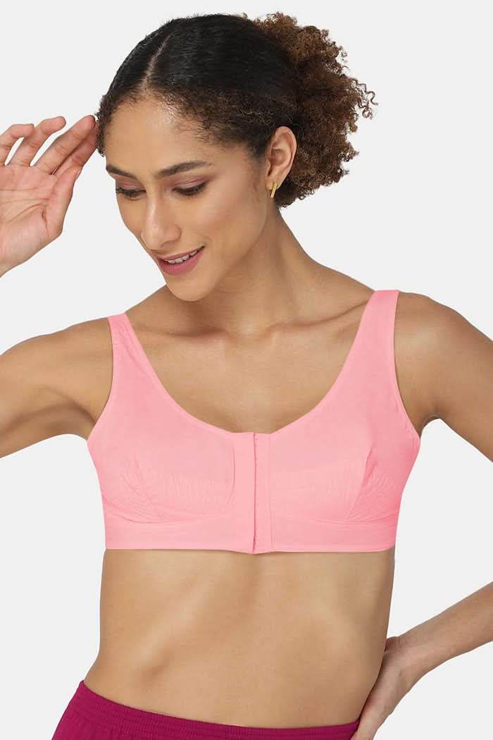 High Coverage Non-Wired Non-Padded Broad Strap Front Open Saree Bra - NHPB - Naidu Hall Family Store